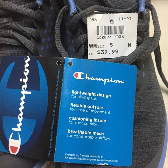 👟 Champion Sneakers Size 5 Great Pre Owned Condition - Picture 3 of 7